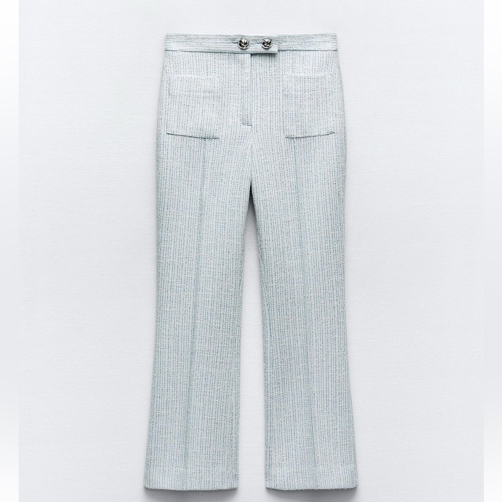 Structured Flared Pants - image 1